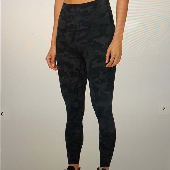 lululemon athletica Pants - Lululemon align camo grey pants